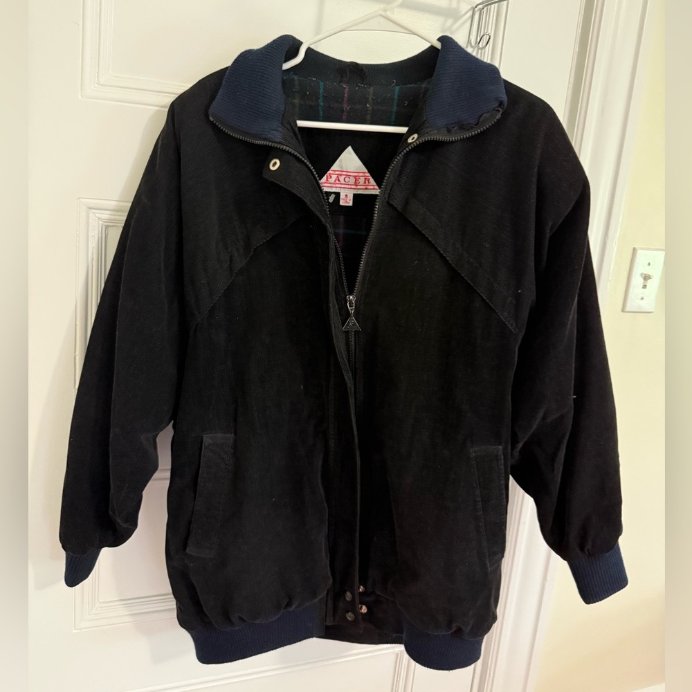 Pacer Black Corduroy Jacket